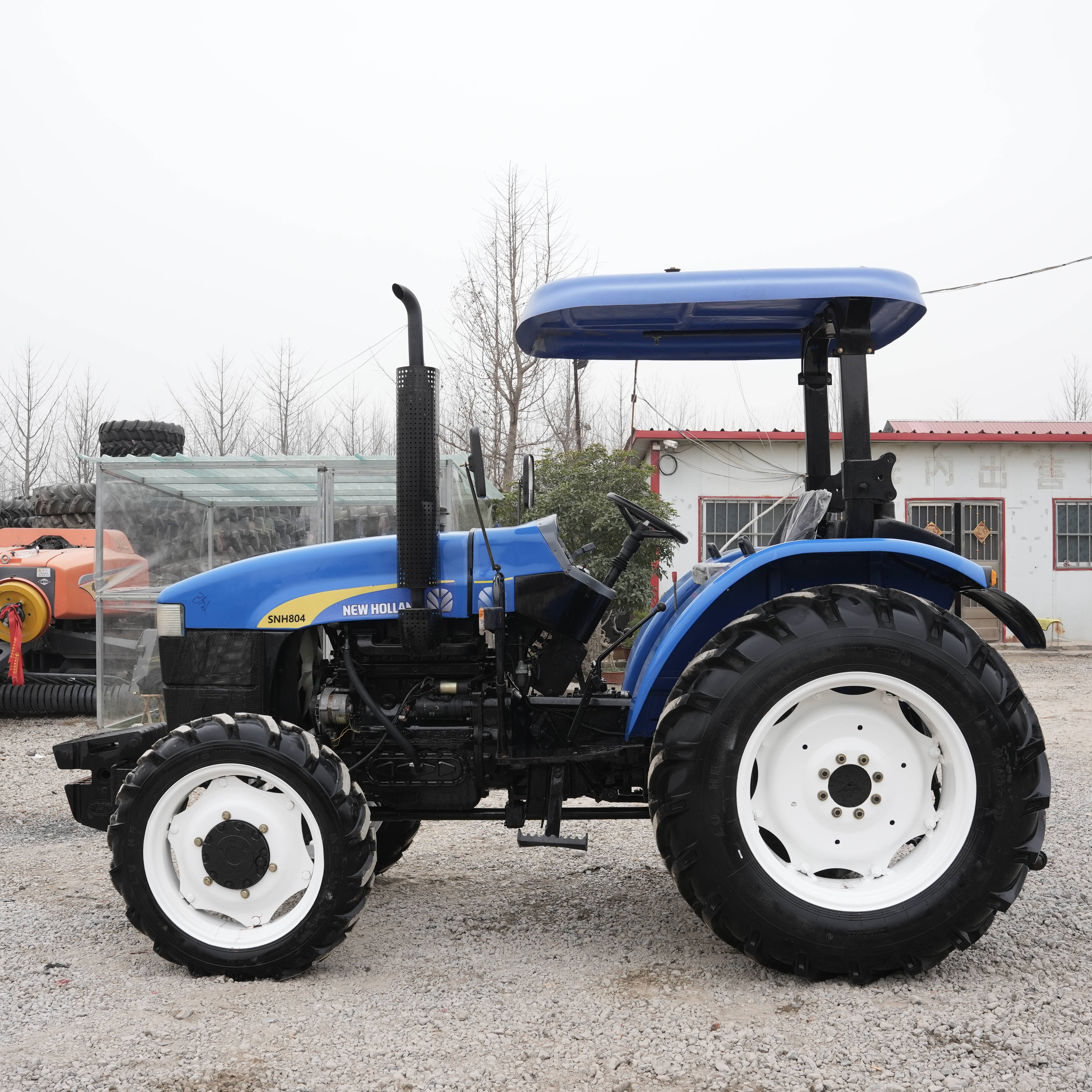 Used New Holland SNH804B 70HP 75HP 80HP 4WD Agricultural Tractor Farm Tractor for Agriculture