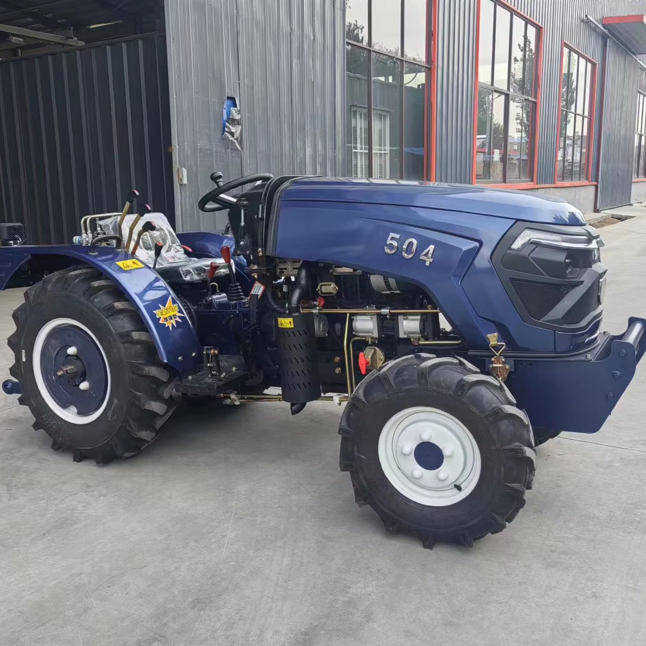 50HP 4x4 Agricultural Tractor 4WD Diesel Engine Four-Wheel Design Long Service Life New Condition Farm Use