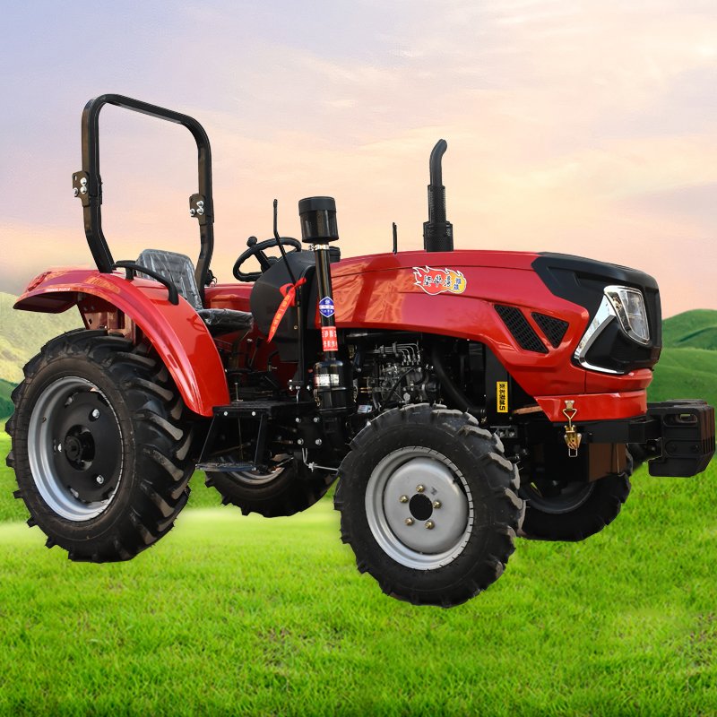 Agriculture Farm Tractor 4WD Gear Drive Tractor Farm Machine Wheel Tractor