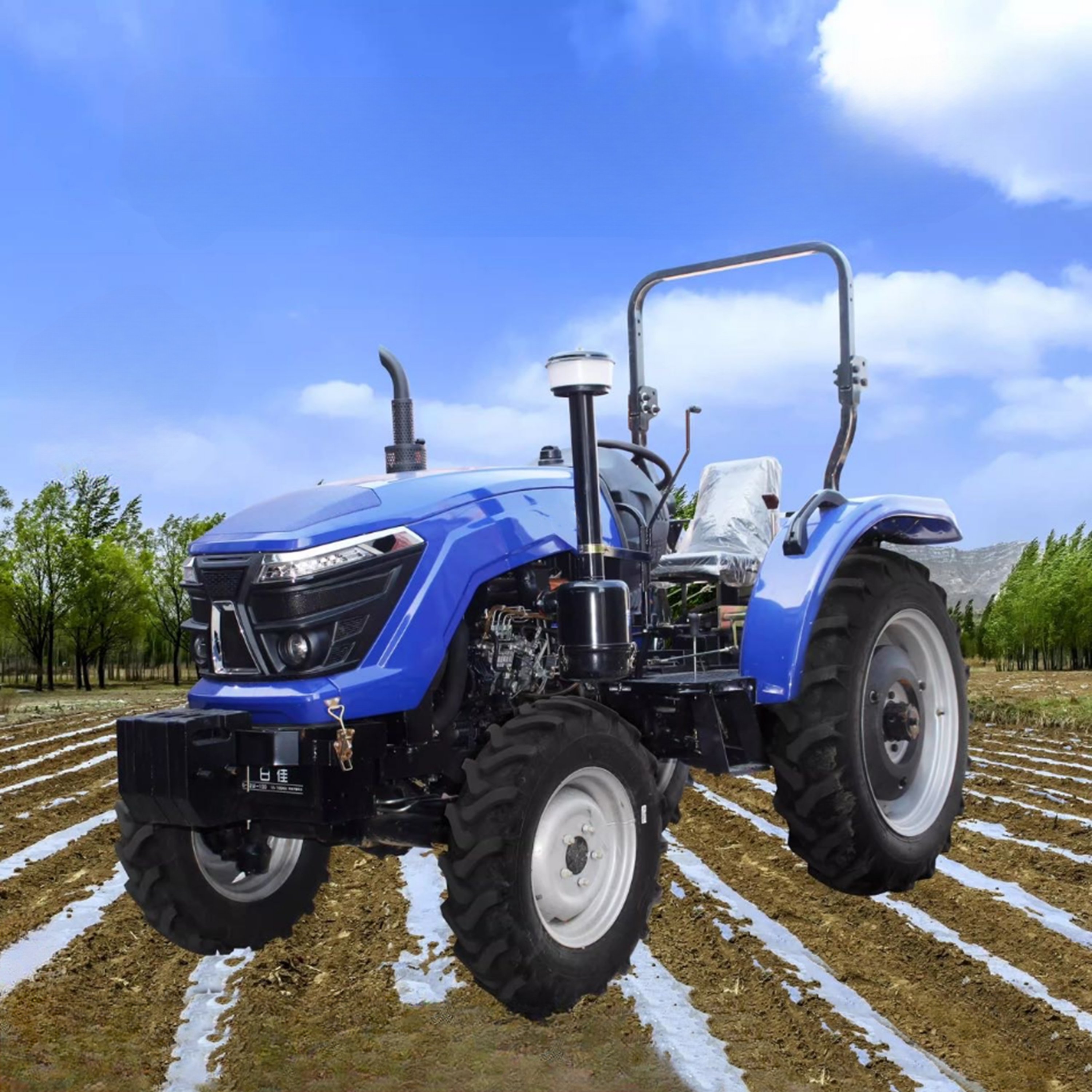 Mini Farm Agriculture Tractors 4wd 140hp 4x4 Drive Mini Wheel Tractor