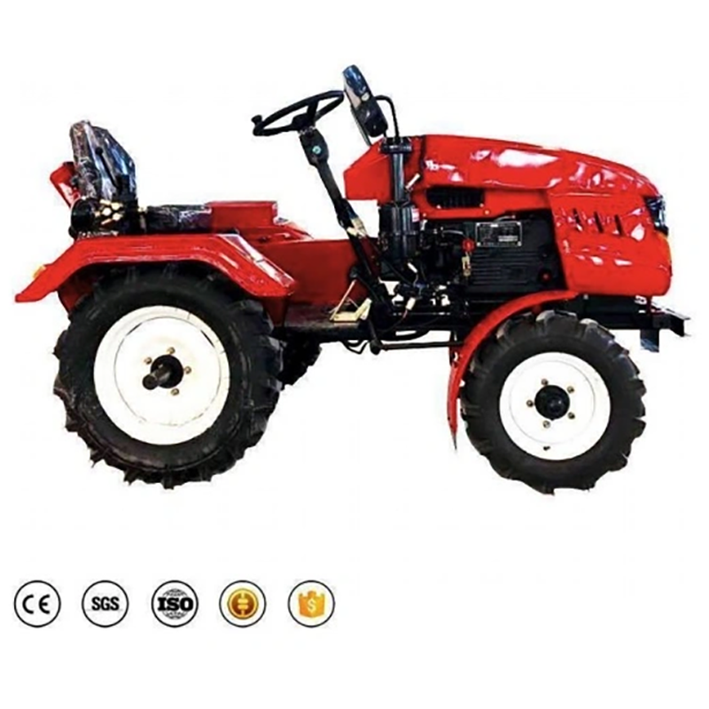 Multifunctional 4WD 1 Cylinder Diesel Engine 4 Wheel Tractor Engines for Agricultural Tractors 1822~2153 Mm 4600kg