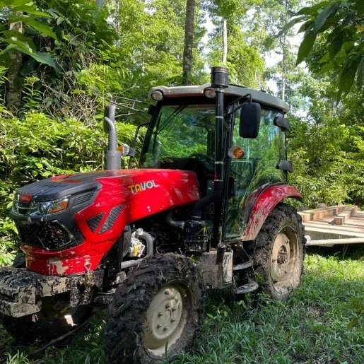 Tractor Gear Box Hydraulic Steering Price Agricultural Tractors Mini Canopy Cabin Type Farm Tractor CE Certifinewe 4x4 25hp 30hp
