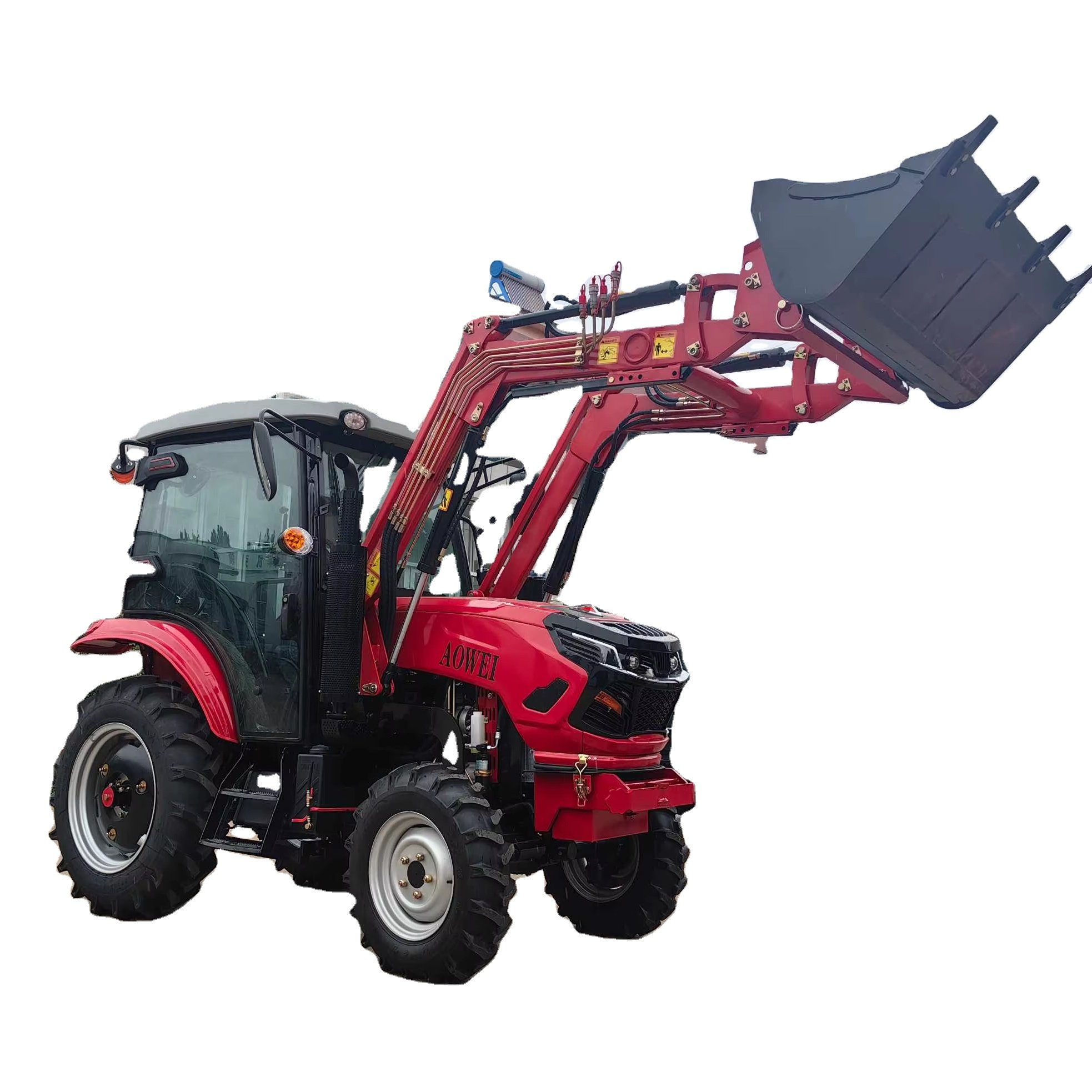 Free Shipping!!!Multifunctional Small Mini Farm Tractor Diesel Engine Powerful 50hp 60hp 70hp 80hp 4WD Agricultural Farm Tractor