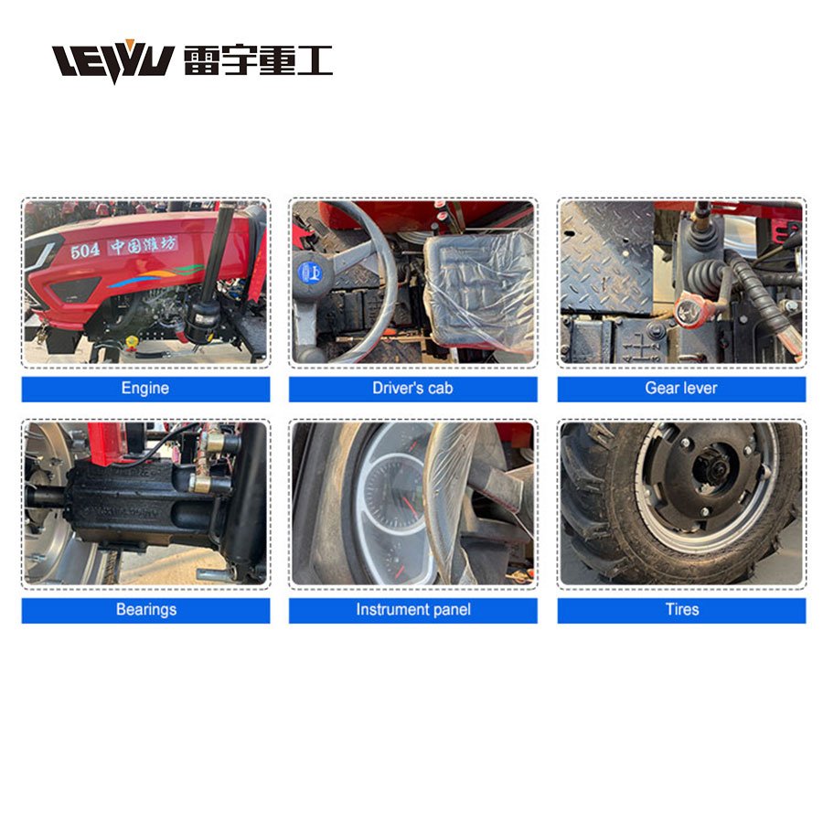 50hp 60hp 70hp 80hp 90hp 100hp Farm Tractors Agriculture 4stroke Tractors for Sale