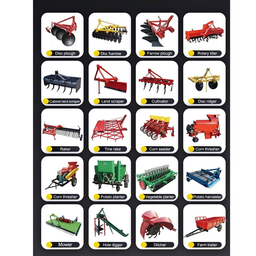 50hp 60hp 70hp 80hp 90hp 100hp Farm Tractors Agriculture 4stroke Tractors for Sale