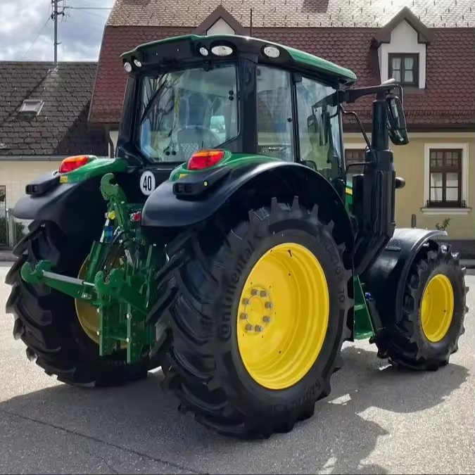 China Factory Supply 40HP 50HP 70HP 80HP 90HP 120HP 4X4 Wheel Agricultural Machinery Farm Tractor