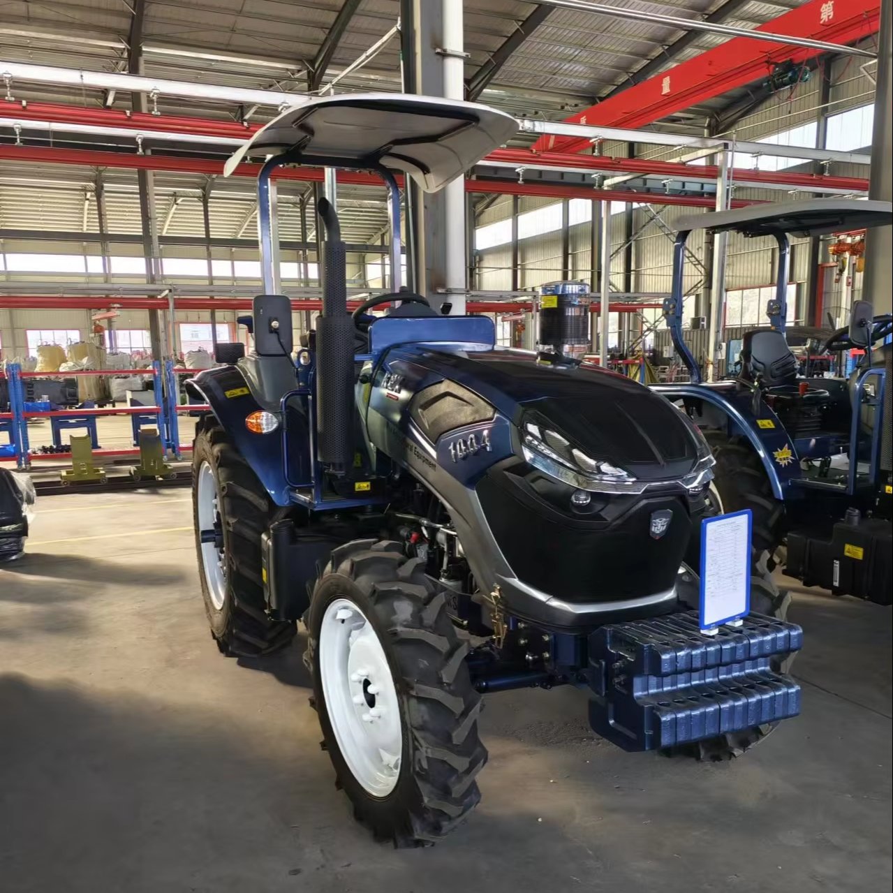 Mini 4x4 Tractor with 80hp New Condition Walking Tractor for Agriculture Long Service Life