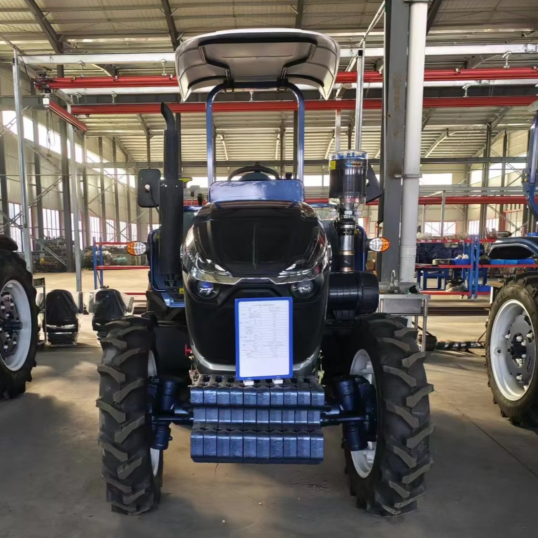 Mini 4x4 Tractor with 80hp New Condition Walking Tractor for Agriculture Long Service Life