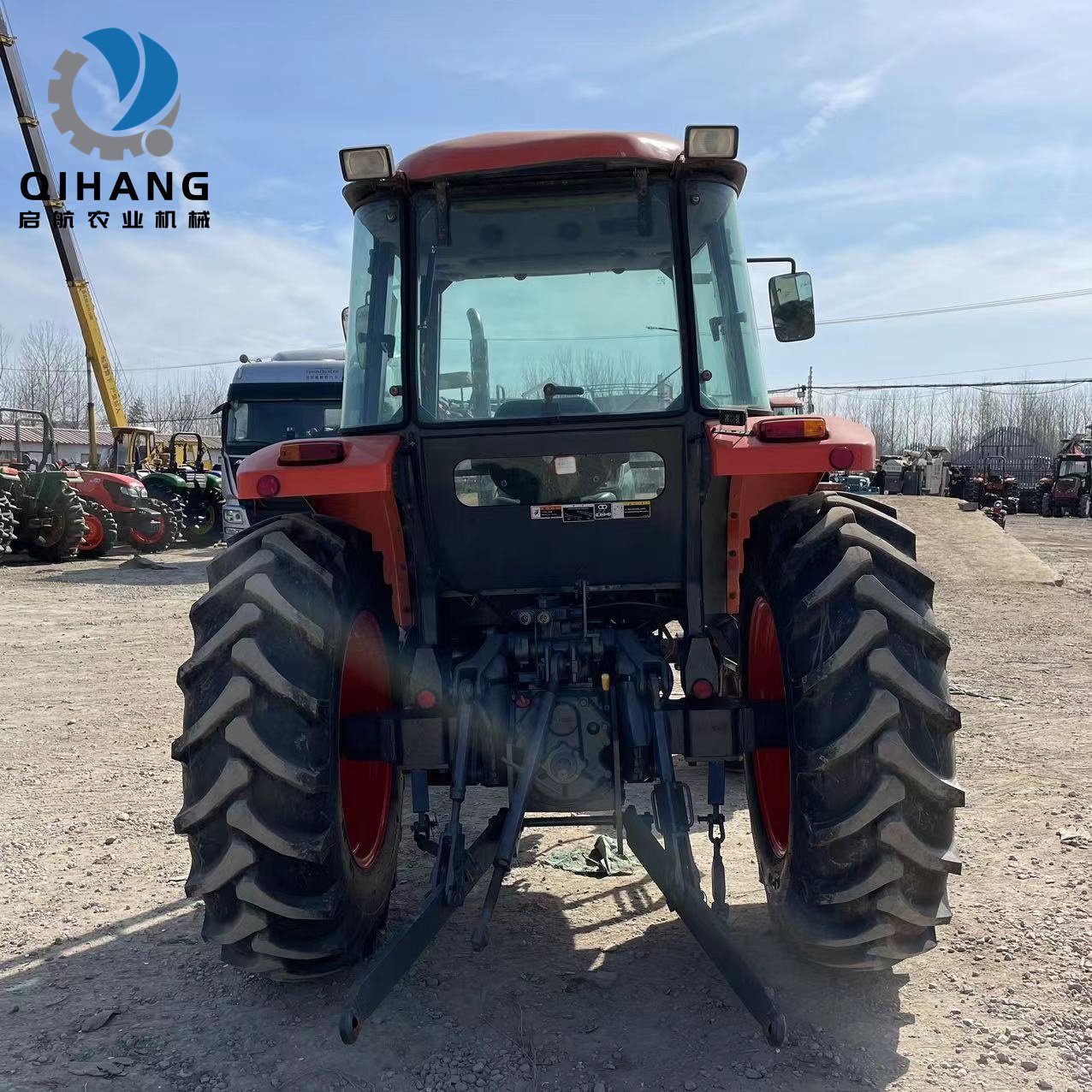 Second-hand Kubota Japan Tractor M954kq Farm Tractor With Cabin
