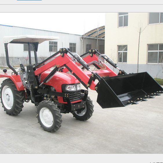 30hp 40hp 4wd Farm Tractor 25hp 4wd Agriculture Mini Tractors Farming Small Wheel Tractor with Front End Loader for Sale