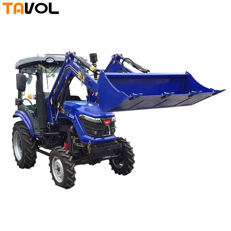 Tavol Tractors 50HP 4WD Wheel Tractor Agricultural Farming Machinery