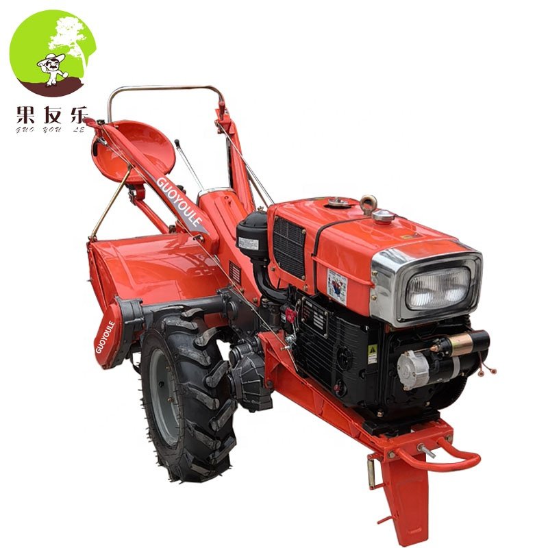 Low Price Ls Fm World Walk Behind Two Wheel Tractor Diesel