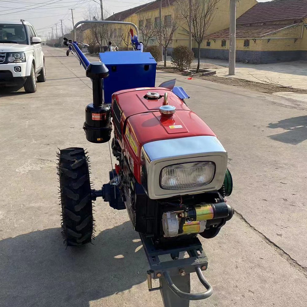 10hp 12hp 16hp diesel Engine Power Tiller Motocultor Cultivator Two Wheel Walking Tractor Walk Behind Tractor