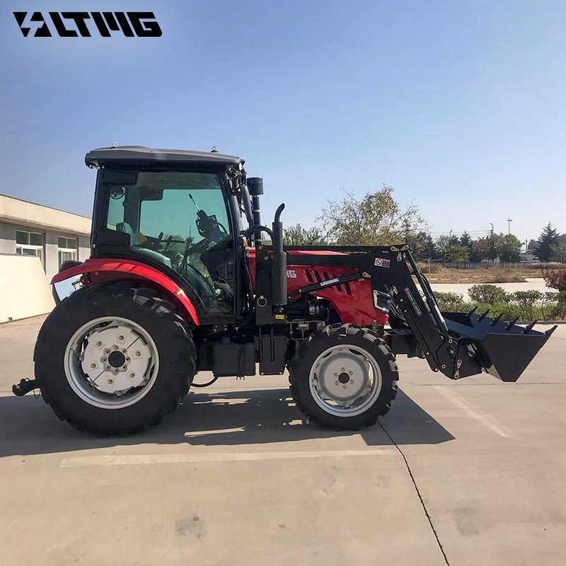 LTMG New Brand High Quality Tractors Price 90 HP Agricultural Machinery Farm Tractor with Front Loader for Hot Sale