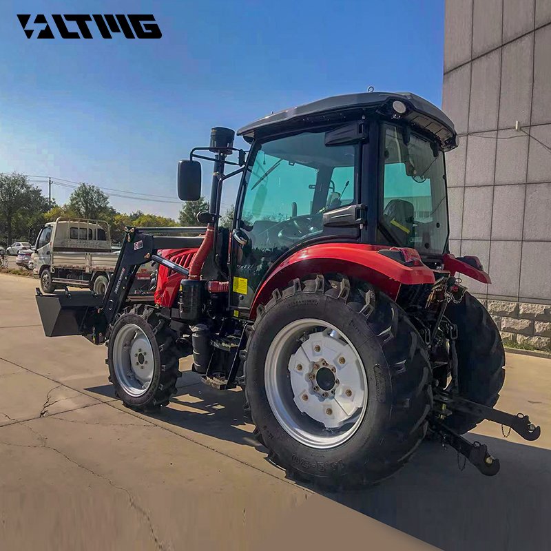 LTMG New Brand High Quality Tractors Price 90 HP Agricultural Machinery Farm Tractor with Front Loader for Hot Sale