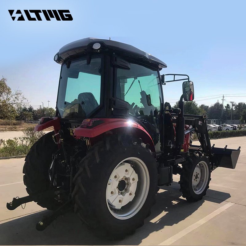 LTMG New Brand High Quality Tractors Price 90 HP Agricultural Machinery Farm Tractor with Front Loader for Hot Sale