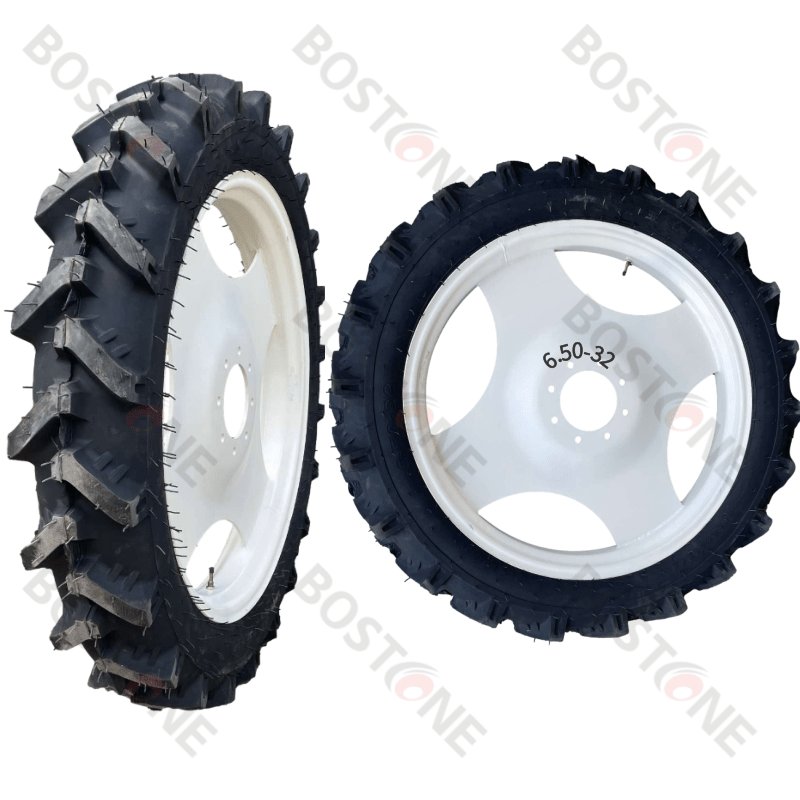 China Wholesales Iron Wheels Sprayer Tractor Height Tyres 6.50-32 5.00-36 7.50-39 Attached with Inner Tube