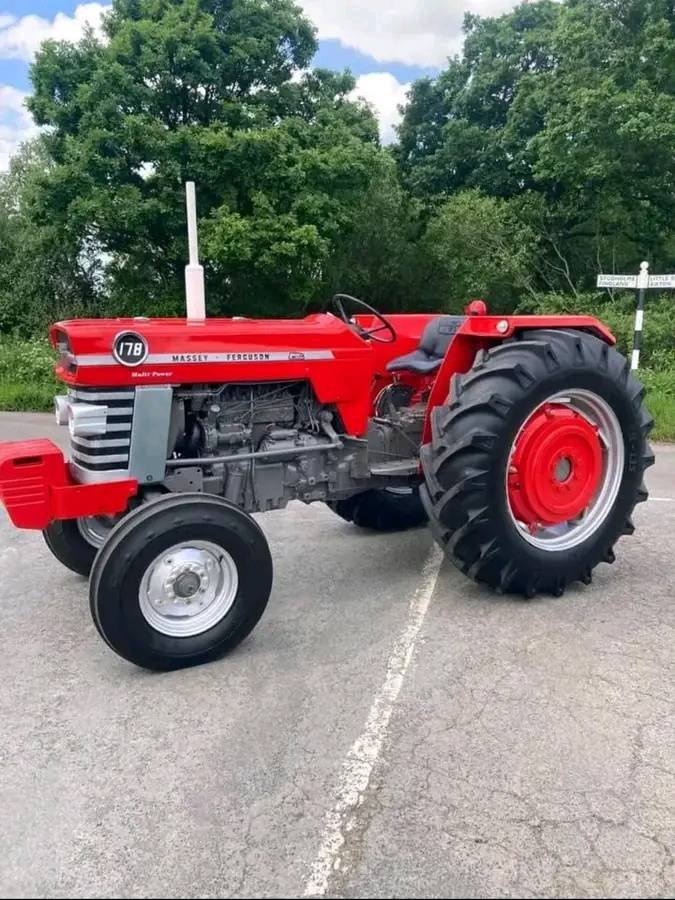 Wholesale Massey Ferguson 275 375 385 4X4 Agricultural Tractor 100/140hp Used YTO Fast Shipping