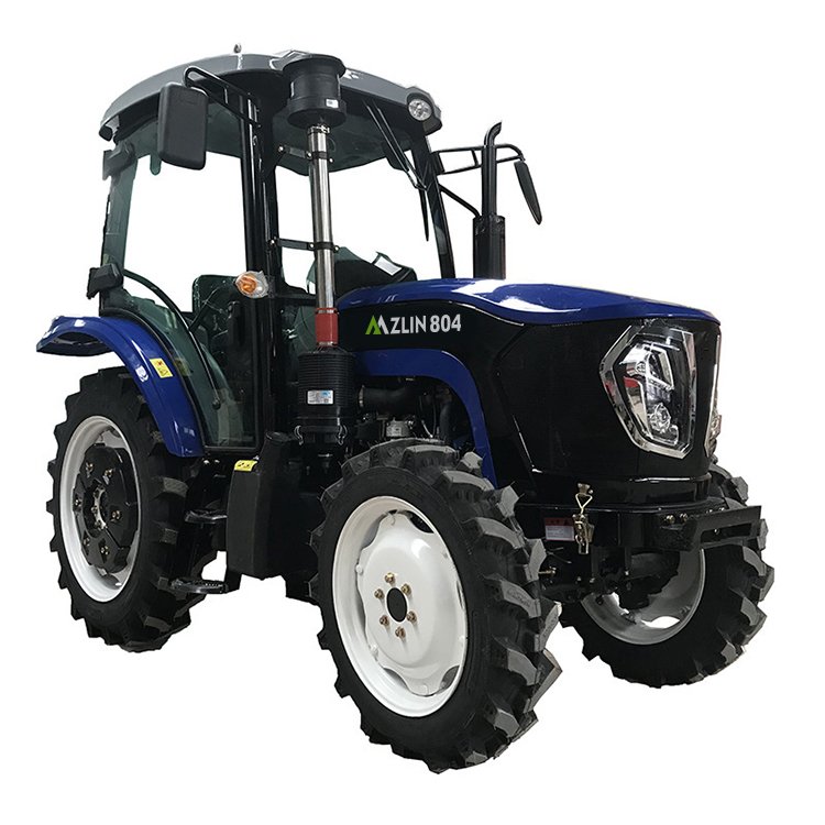 China Agriculture Tractor 80hp90hp 4wd Wheeled Farming Tractors Lawn Tractor