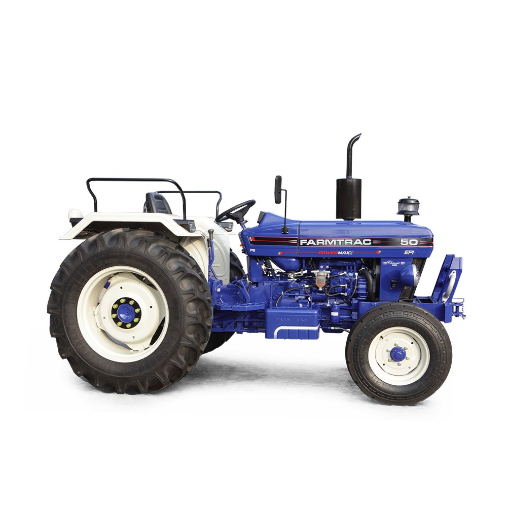 Heavy Duty Tractor Model FARMTRAC 50 POWERMAXX for Agriculture & Multi Place by Indian Exporters