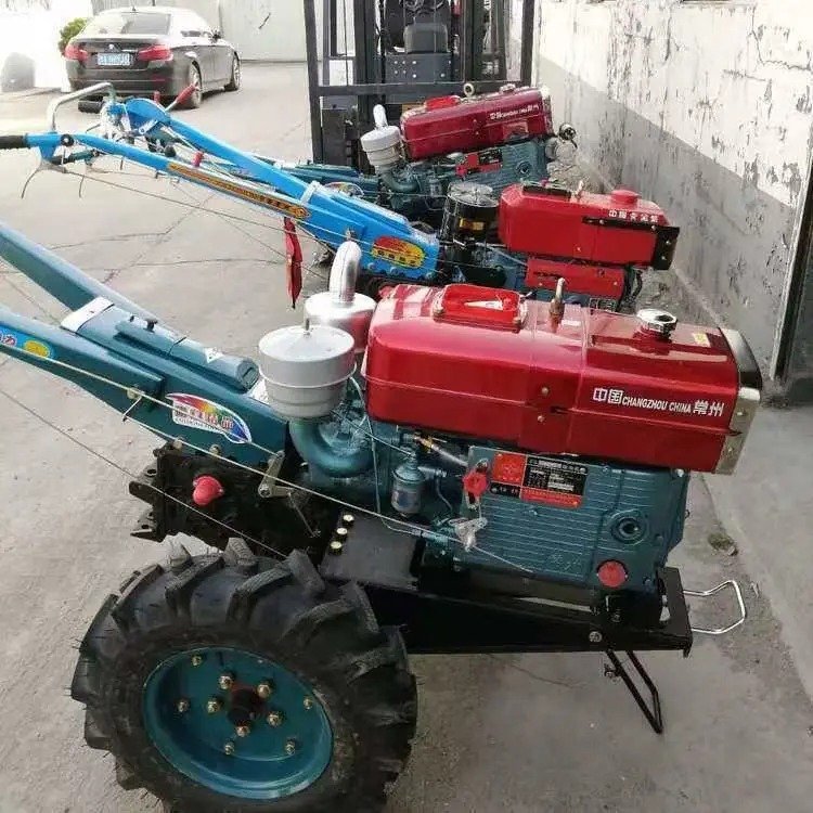 Hot Sale 2WD Mini Agricultural Equipment Diesel Engine Components Farm Walking Tractor New Plow for Sale