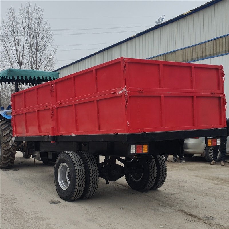 Farm Trailer Agricultural Trolley Tractor Trailed