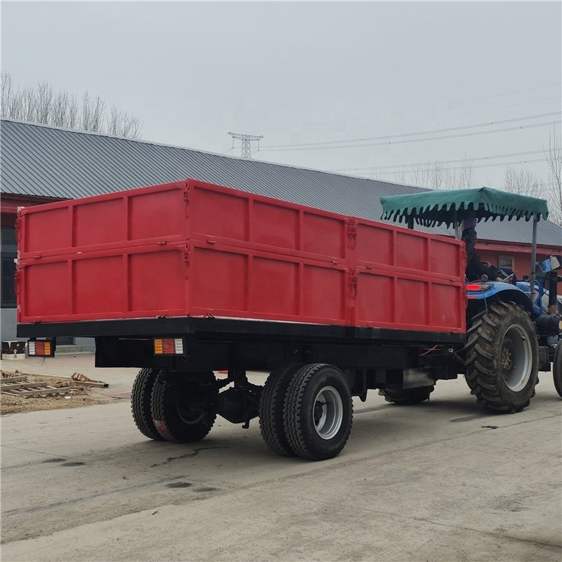 Farm Trailer Agricultural Trolley Tractor Trailed