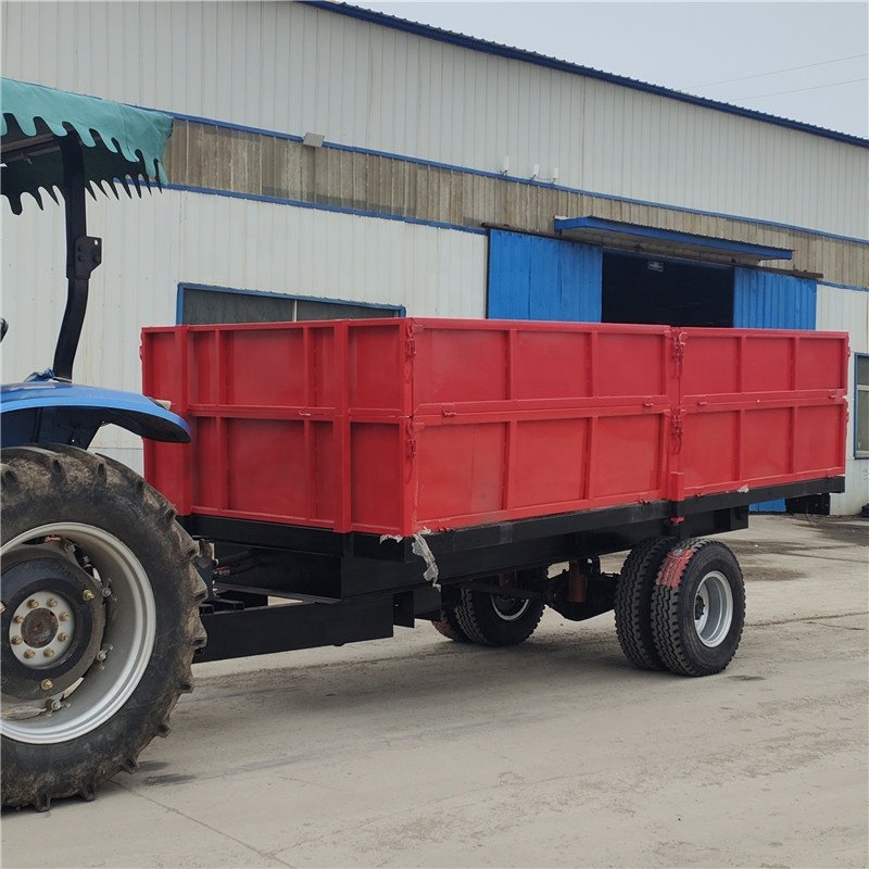 Farm Trailer Agricultural Trolley Tractor Trailed