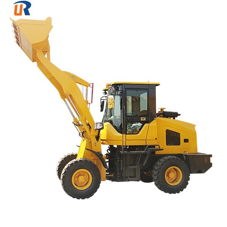 New Construction Machine 1.6ton 2ton Mini Loader Heavy Equipment Wheel Loader