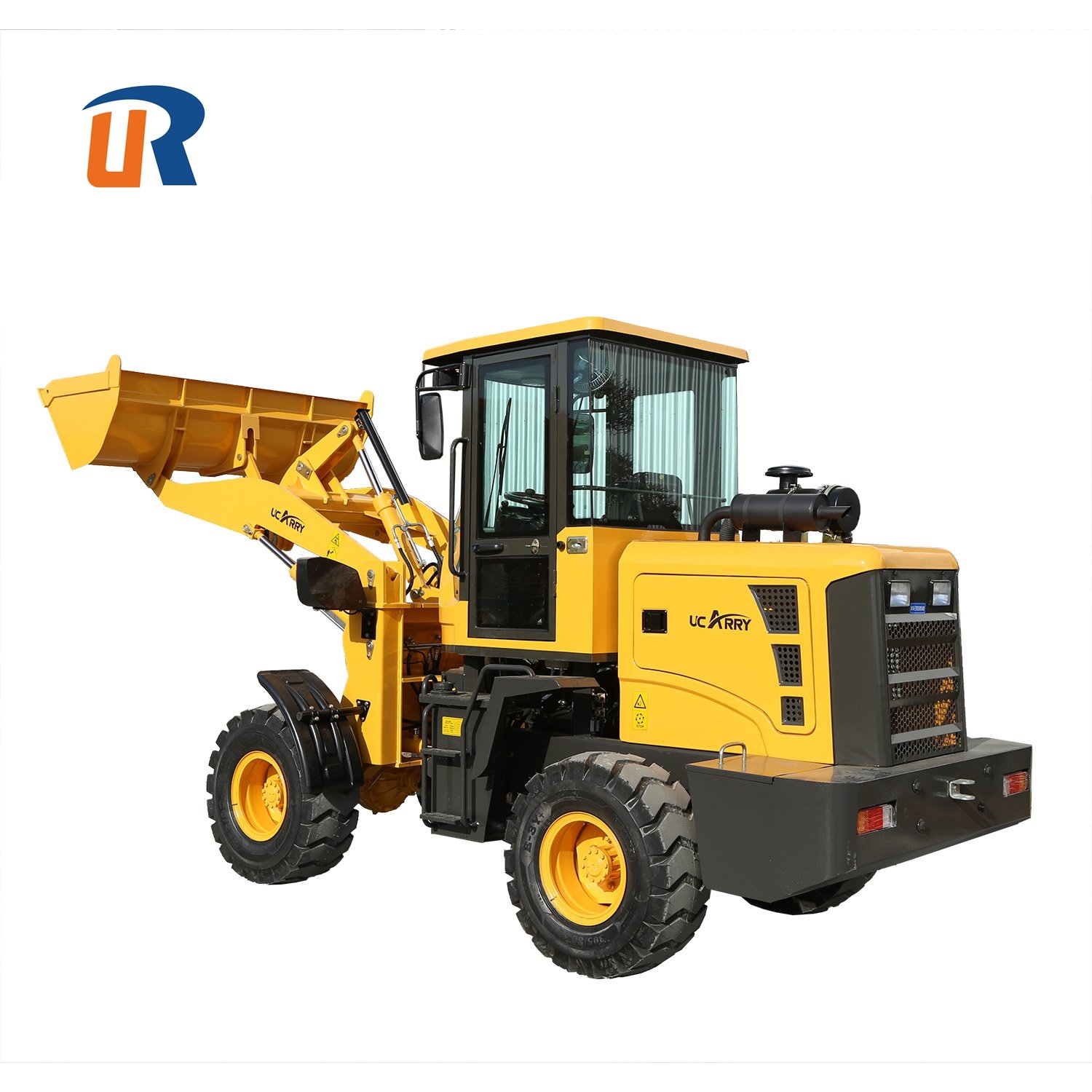 New Construction Machine 1.6ton 2ton Mini Loader Heavy Equipment Wheel Loader