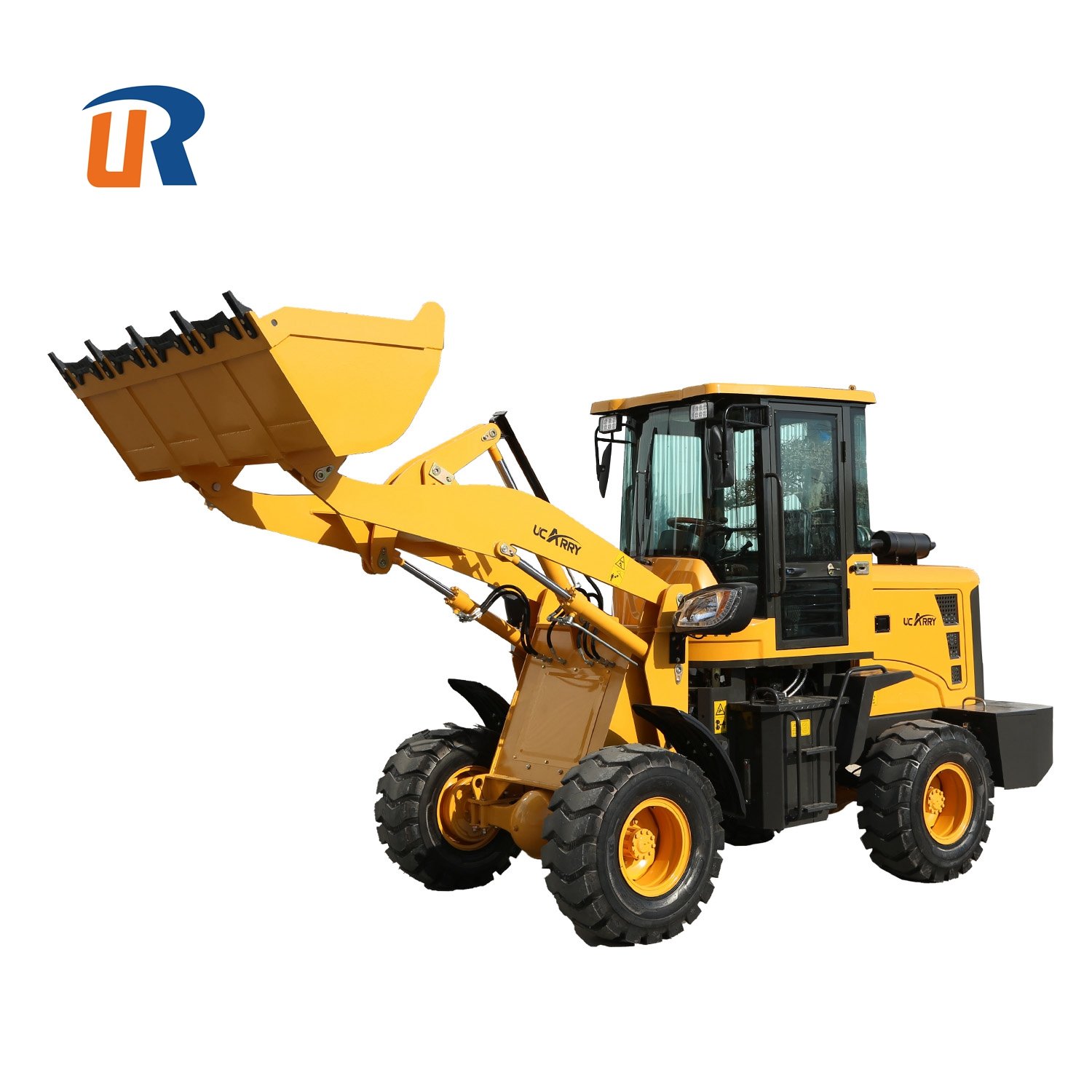 New Construction Machine 1.6ton 2ton Mini Loader Heavy Equipment Wheel Loader