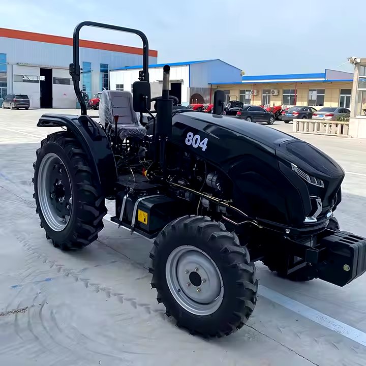 Lawn Mower 4x4 Small Tractor with Front End Loader Backhoe Tractors Trucks Agriculture Mini Farm Tractor