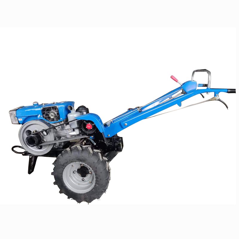 20hp Agricultural Electric Farming Tractor with Disc Plough 22hp Walk-behind Two Wheels Tractor with Rotary Tiller