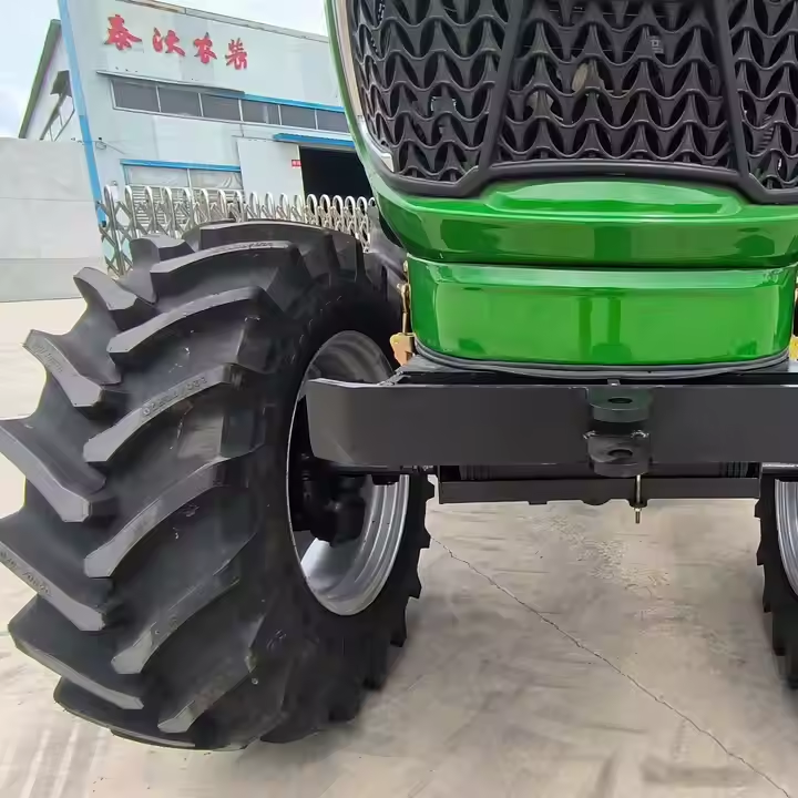 China Tractor Brands Tavol Mini YTO 4 Cylinder diesel Engine 704 70hp Small Garden Tractor with Radial Tires