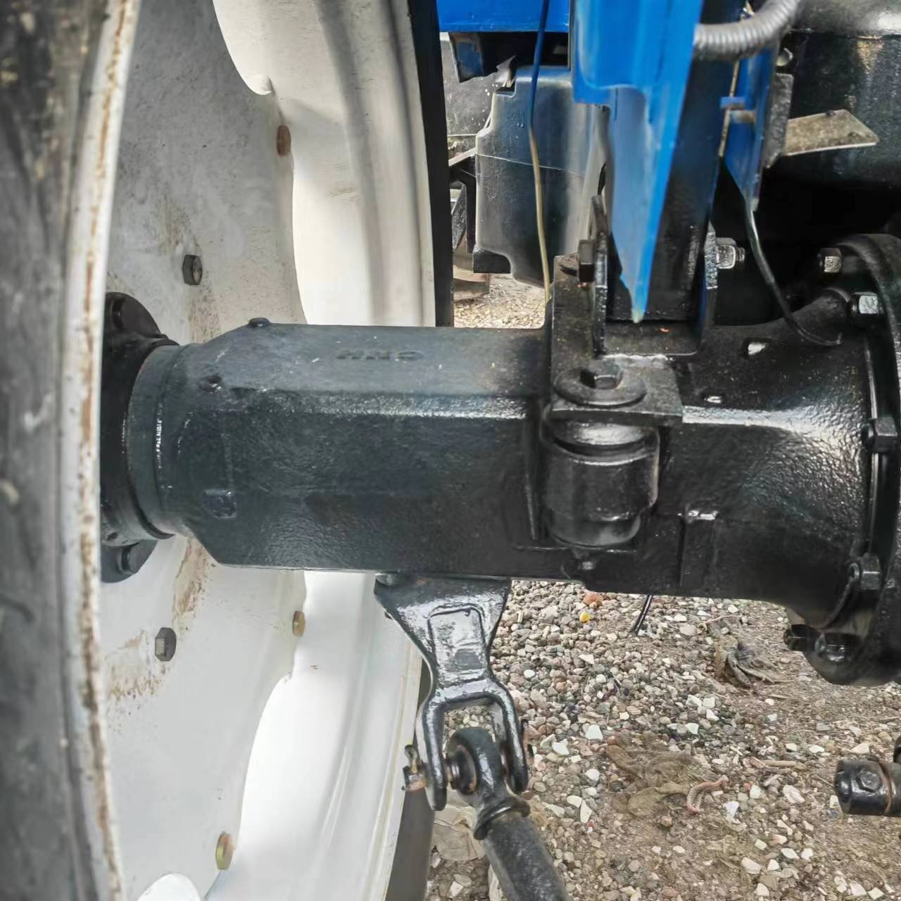 Fairly Used Second Hand n Ew Holland 804 SNH804 with Big Tires with Agricultural Machinery Farm Equipments with Front Loader