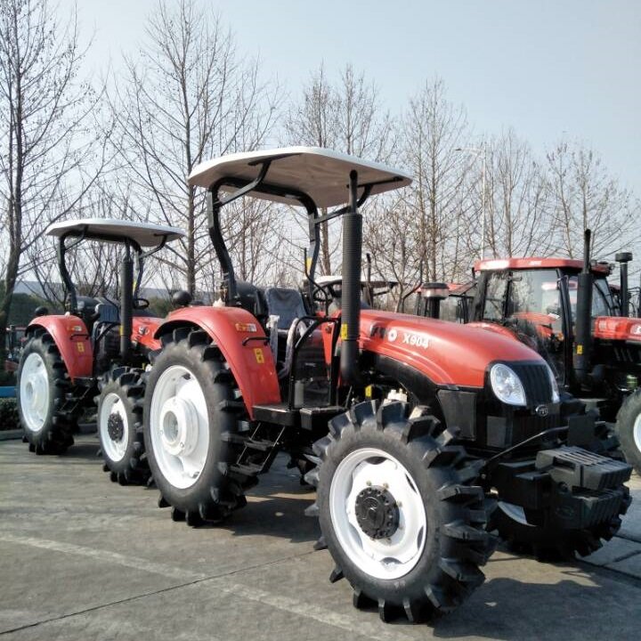 Agricultural Machinery YTO X904 90hp Wheel Farm Tractor With Best Engine