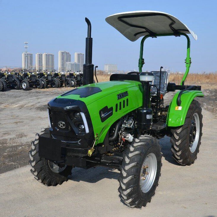 50hp -100hp Agricultural Farming Tractors Mini Tractor 4x4 Mini Garden Agriculture Tractor Full Implements for Sale