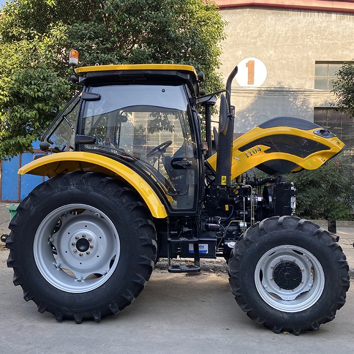 2023 New Design Hot Sale Chalion 80HP 90HP 100HP 110HP 120HP Wheel Tractor With Corn Seeder Planter for Sales