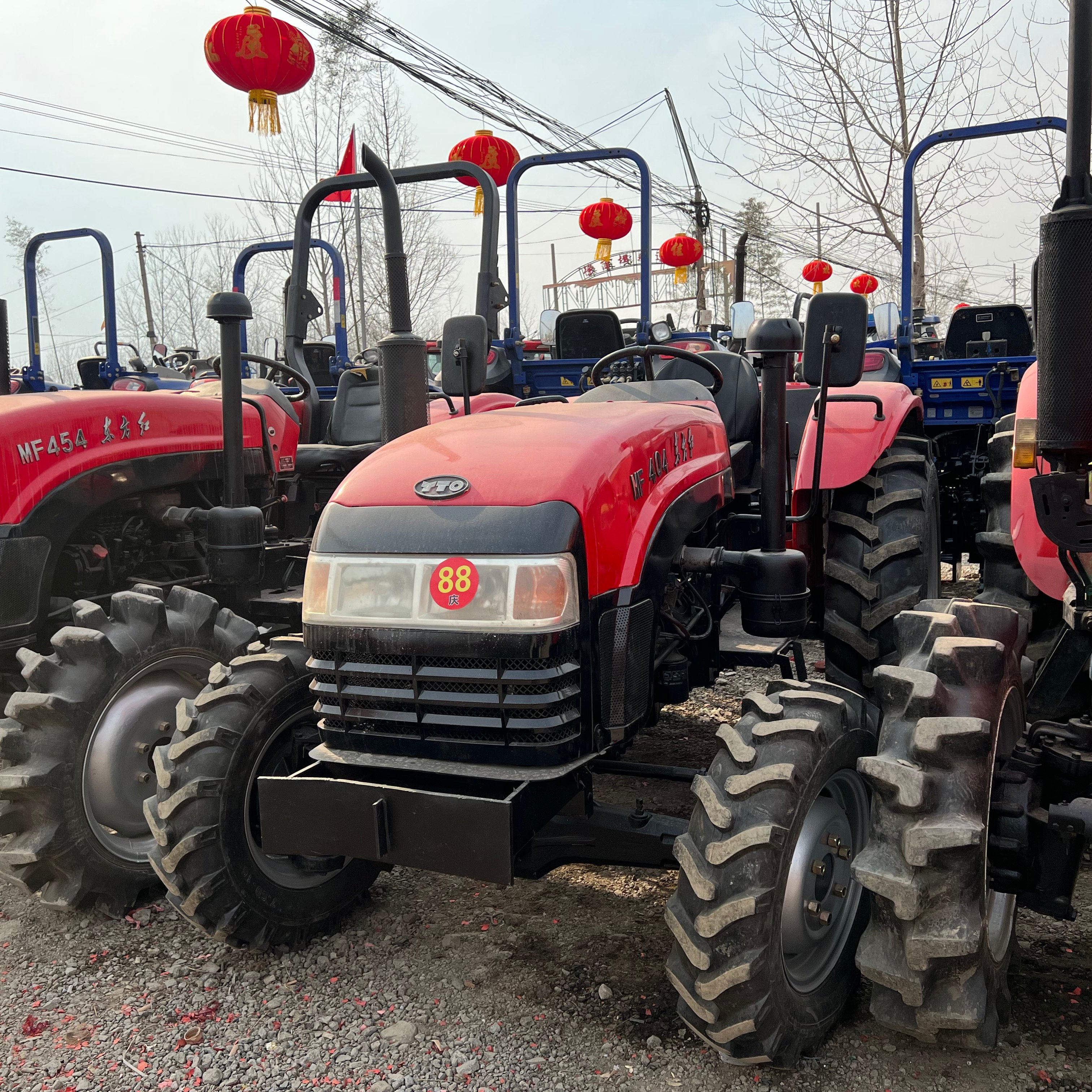 40HP 35HP 30HP 25HP 4wd Used YTO Mini-wheeled Tractor for Low Cheap