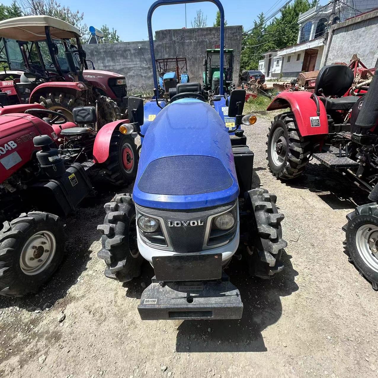 China Lovol 70hp 4*4 Agriculture Used Tractor With Cheap Price