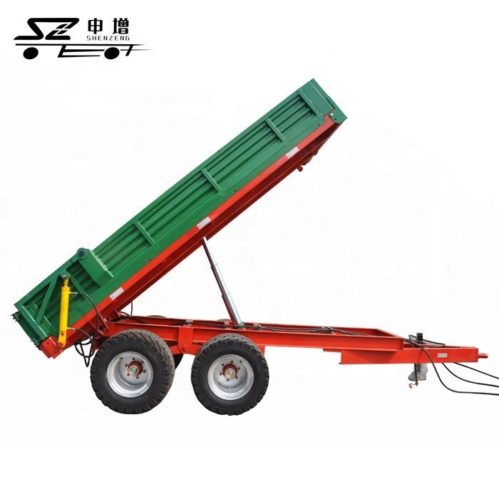 Farm Tractor Usage Agricultural Farm Tools and Equipment 10ton Trailer