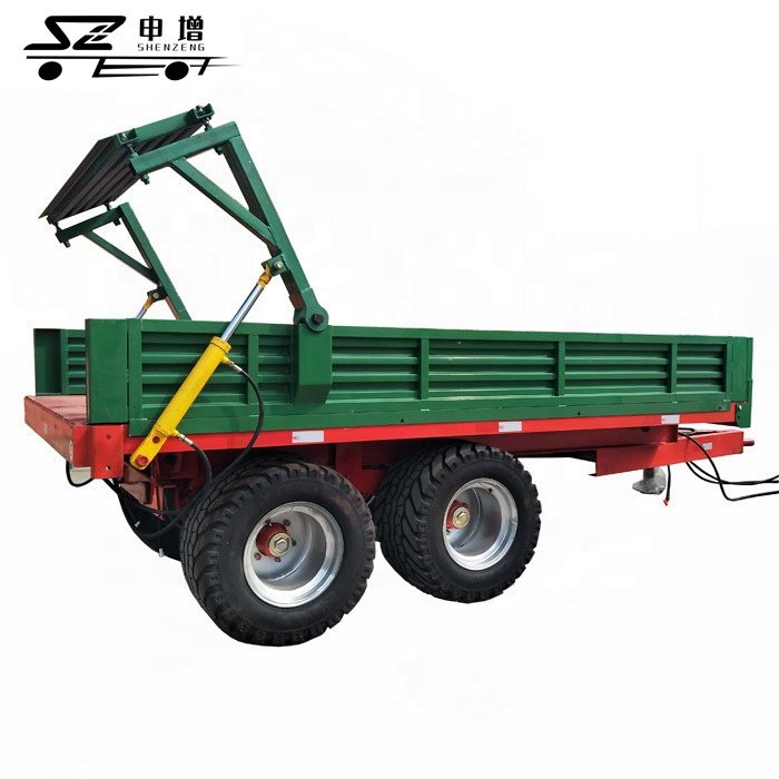 Farm Tractor Usage Agricultural Farm Tools and Equipment 10ton Trailer