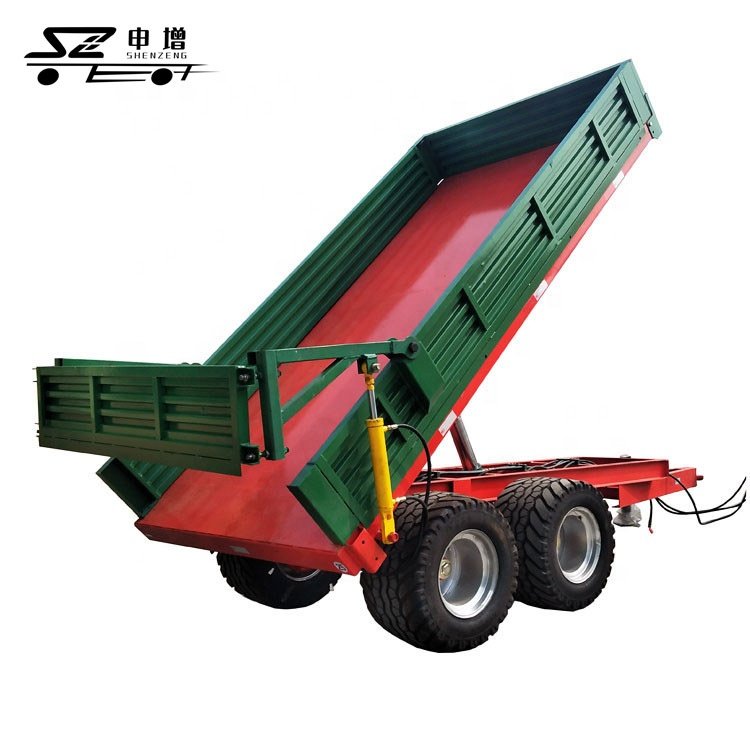 Farm Tractor Usage Agricultural Farm Tools and Equipment 10ton Trailer