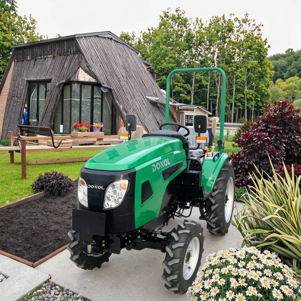 Factory New 25HP Electric Tractor for Vineyard, Orchard, and Nursery Operations