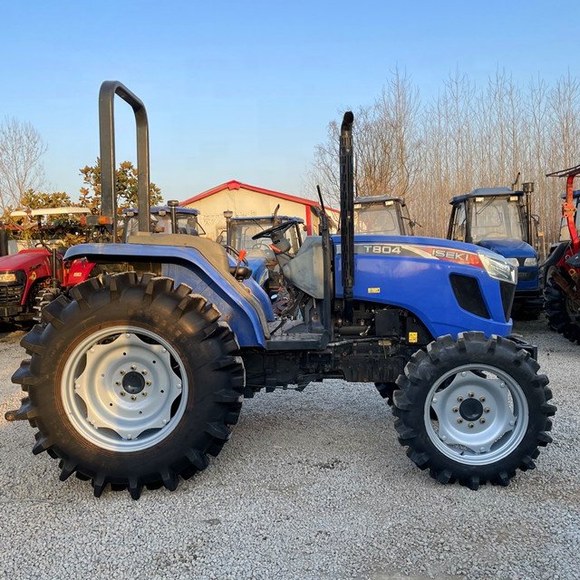 Used Tractor Mini Iseki 80HP 4x4wd Wheel Without Cabin