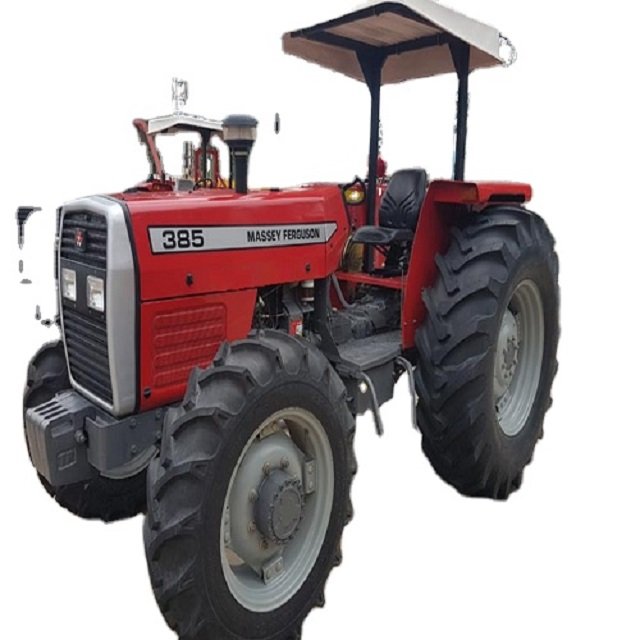 Used Small Farm Tractor Massey Ferguson MF 385 4wd Wheel Agriculture Tractor with Cabin