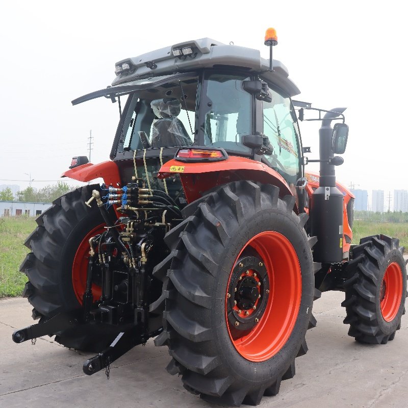 180HP Diesel Tractor Large/mini Red Wheel Tractors Price in India Agricultural Farmer Tractor
