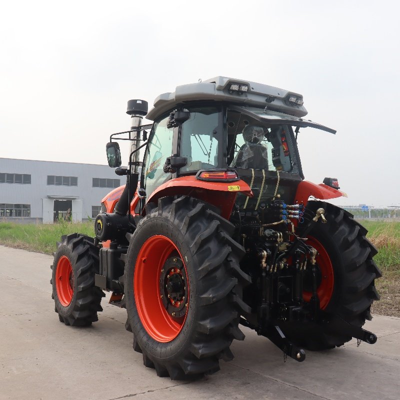 180HP Diesel Tractor Large/mini Red Wheel Tractors Price in India Agricultural Farmer Tractor