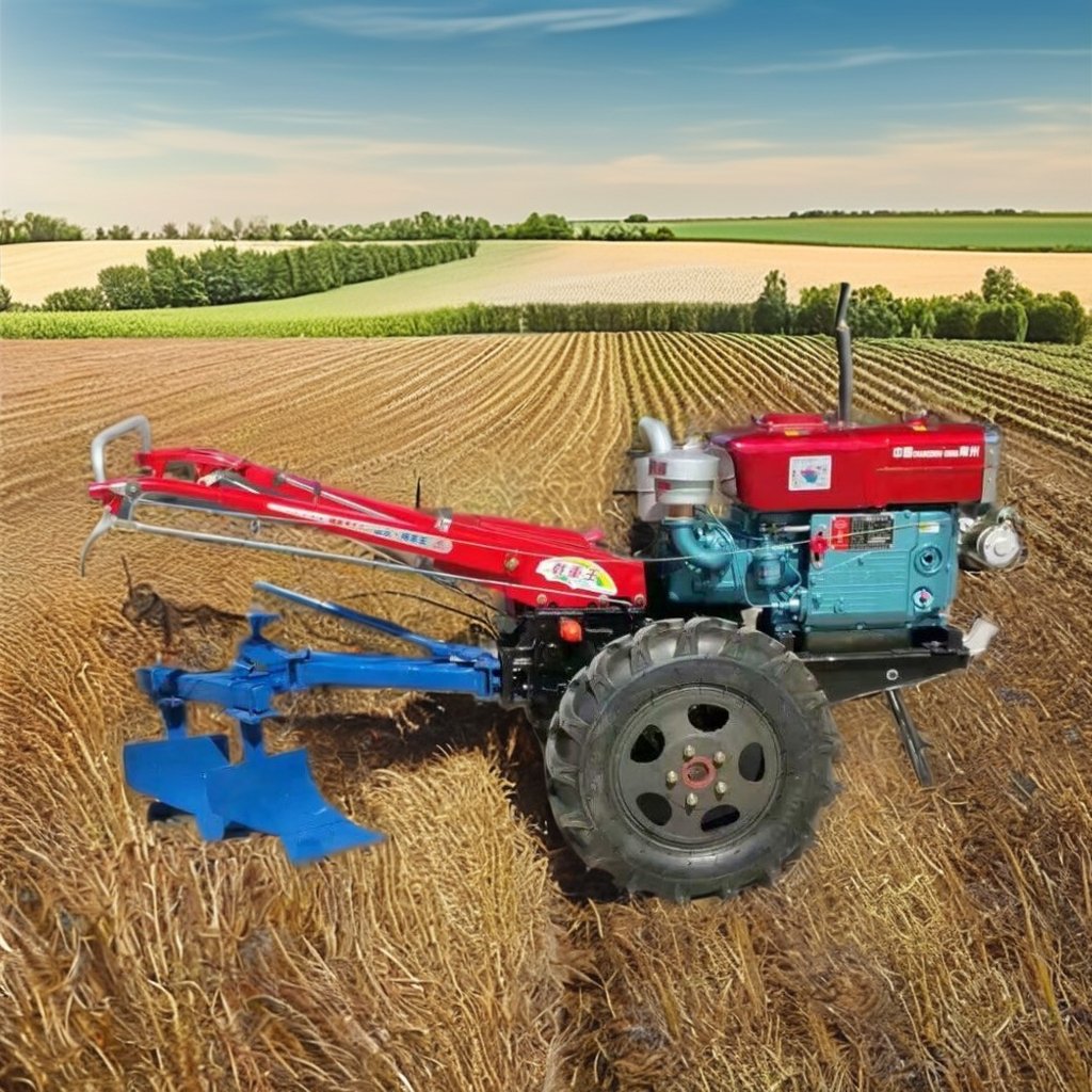 2025 New Product Ploughing Machine Walking Tractor 25hp Walking Tractor 2 Wheel Walking Tractor for Farming with CE