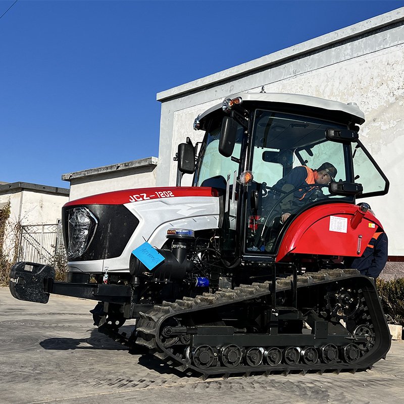 Chinese Mini Crawler Tractor Mini 80HP 100HP 140HP Cultivators Mini Tiller Rotary Wheel Tractor for Sale